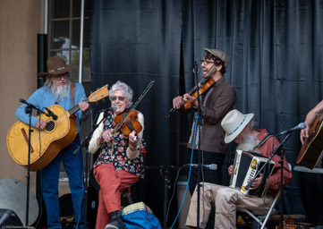 Bayou Seco Joins Lone Pinon on the Courtyard Stage
